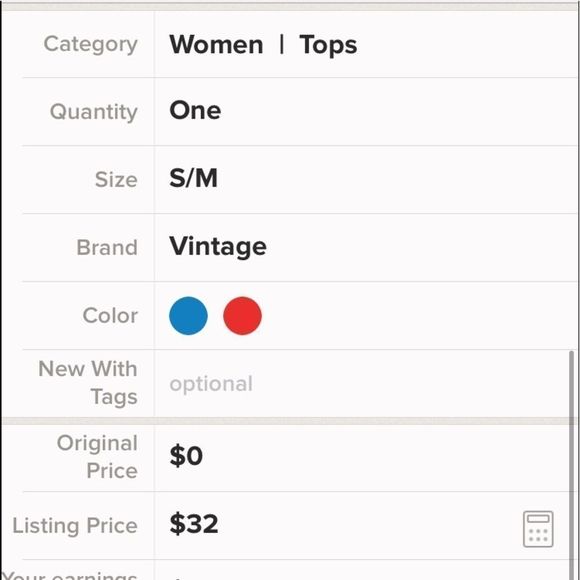 euc vtg•apple crop sweater short sleeves - Picture 7 of 7